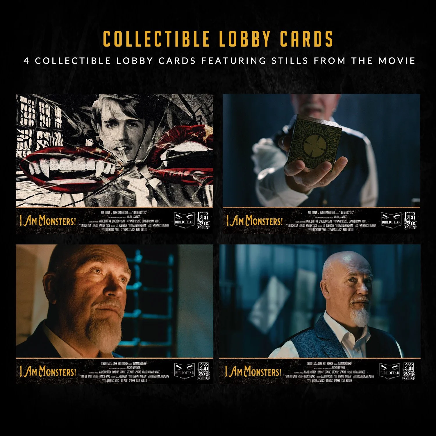 I Am Monsters Limited Collector's Edition Blu-ray — Dark